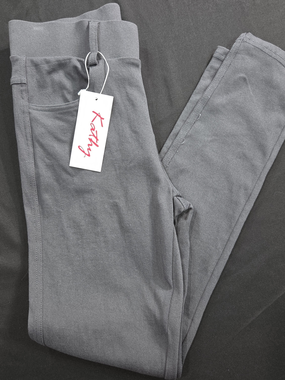 Kathy Grey Stretch Jeggings - S/M